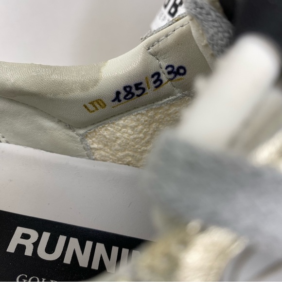 Golden Goose Private Edt Running Rare Gold Metallic Chunky Shoe Size 35EU/5-6 US - Picture 10 of 16